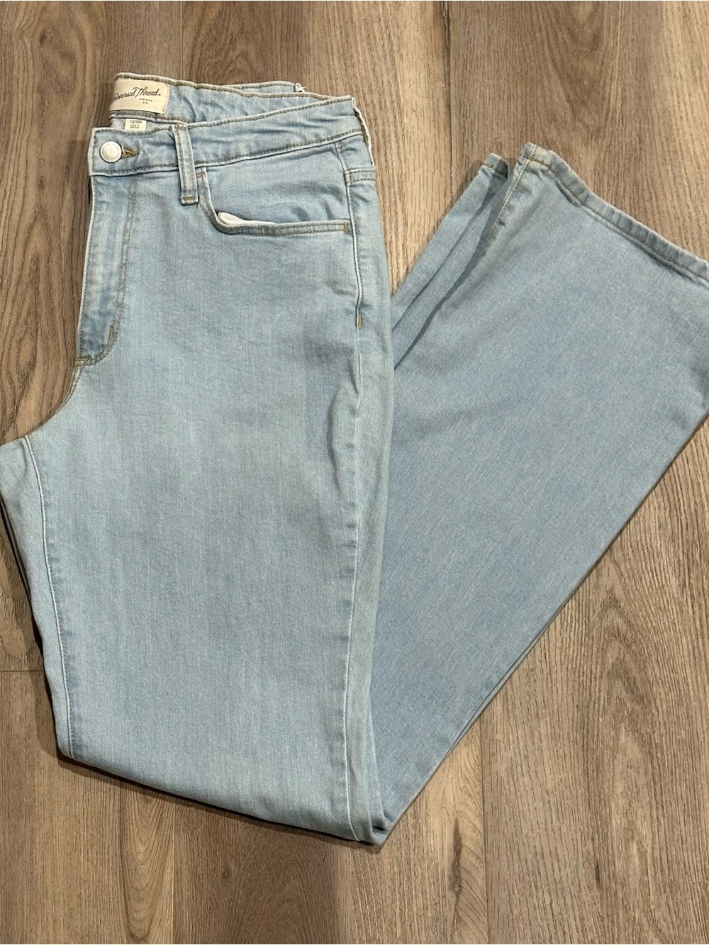 Universal Thread High Waisted Light Wash Flare Jeans